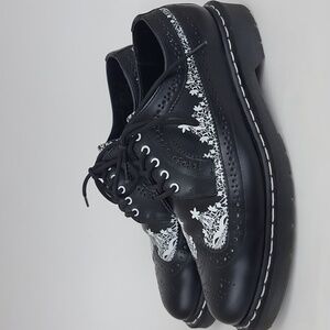 Rare Dr. Martens 3989 Lace Brogue Wingtip Shoes Women's Size 11
